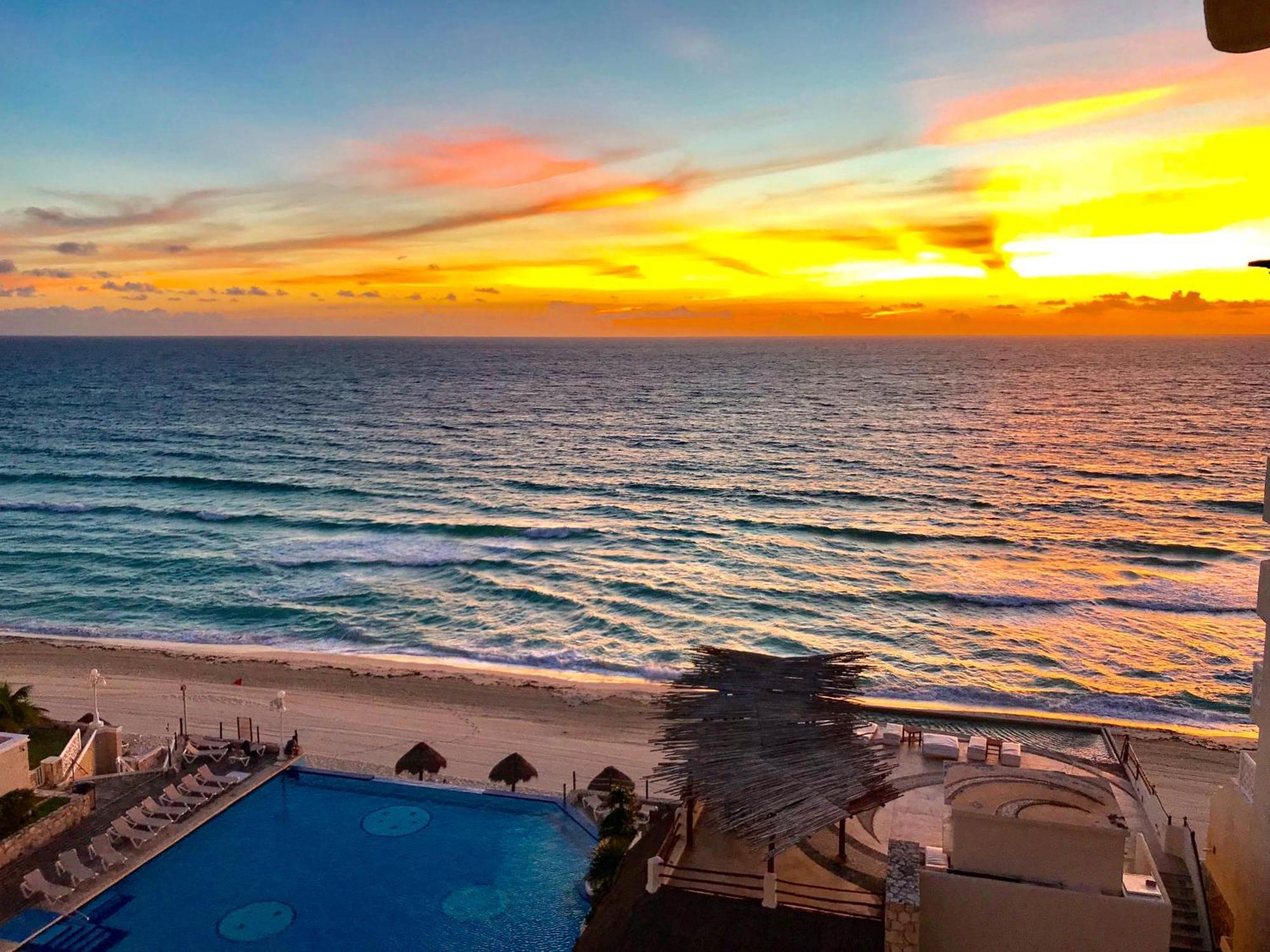 Seashore Apartment Cancún Eksteriør bilde